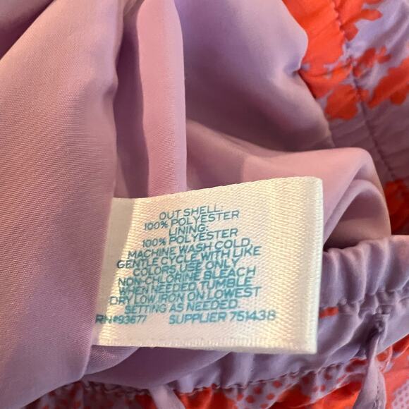 Nanette Lepore L'amour Casual Pants Pink & Orange Abstract Medium - Picture 8 of 8